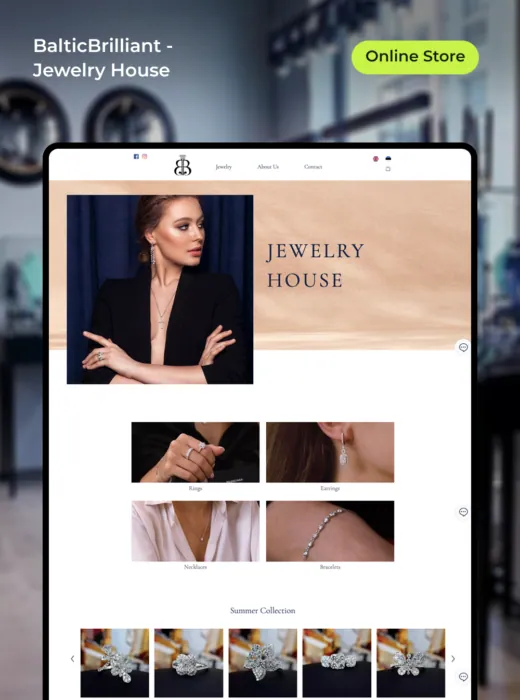 Baltic Brilliant — jewelry house online store